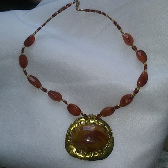 Red Carnelian/Red Agate pendant - Picture 2 of 7
